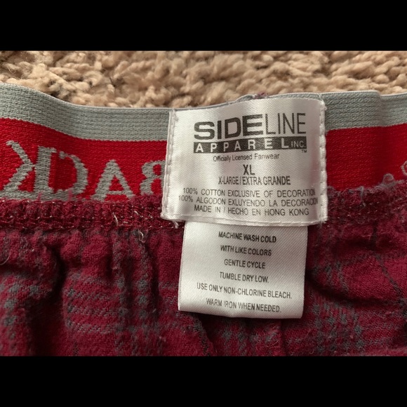 Men’s Razorbacks pajama pants - Picture 6 of 9